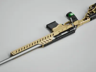 Stealth Hawk Low-poly 3D model