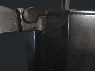 Coffee maker Free low-poly 3D model