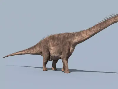 Argentinosaur Forever - 8K 3D model