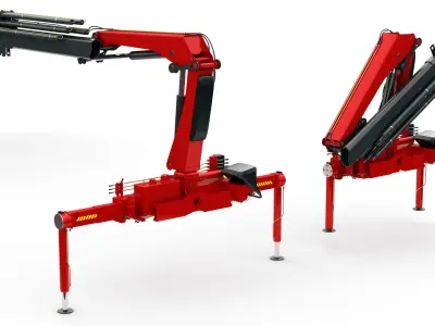 Loader Crane 3D model purchase