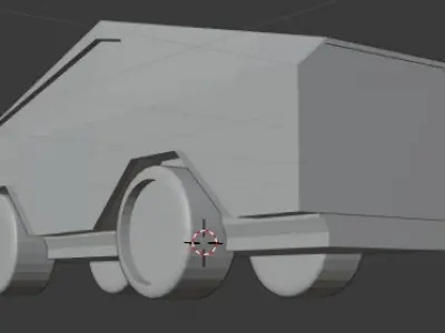 tesla cybertruck Free 3D model