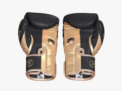 Venum Elite Boxing Punch Gloves Sparring 8K 3D model