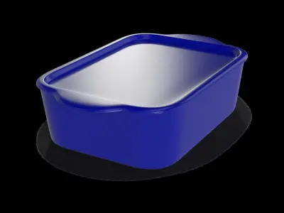 Herrings and herring products Herring in Mustard Sauce Free low-poly 3D model