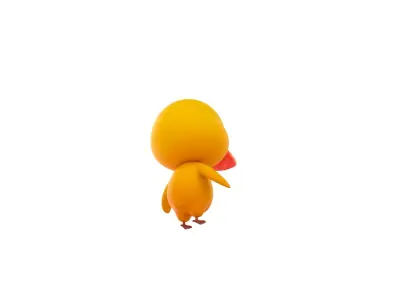 Character212 Duck 3D model