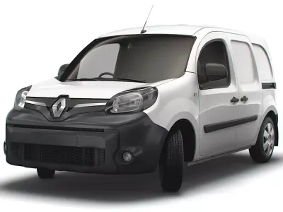 Renault Kangoo ZE Electric Business UK-spec 3D model