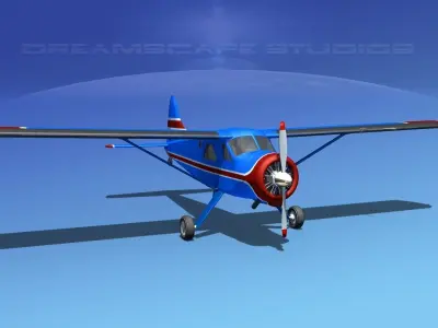 Dehaviland DH-2 Beaver SL14 3D model