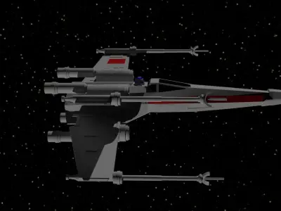 Star Wars - X Wing 3D model