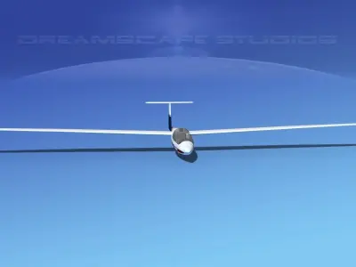 Centrair C-101 Pegase V07 Low-poly 3D model