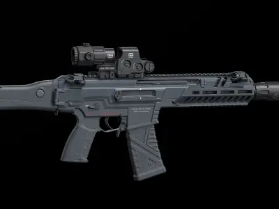 HK437 Low-poly 3D model