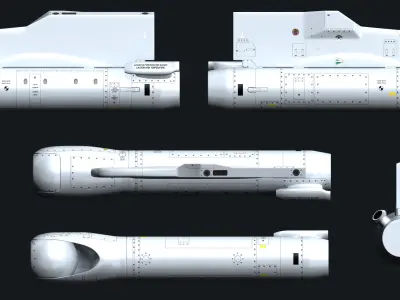 TALIOS military surveillance camera 3D model