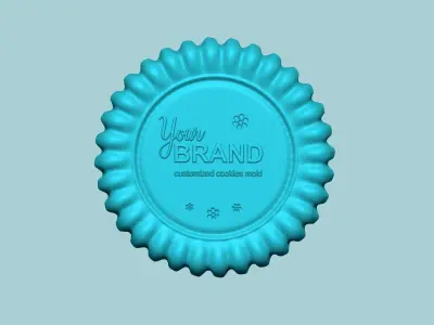 Custom Cookie Mould - Biscuit Silicon Molding - Read Description Free 3D print model