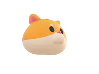 Prop165 Hamster Head 3D model