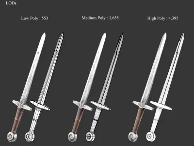 Medieval Collection Knightly Blades 