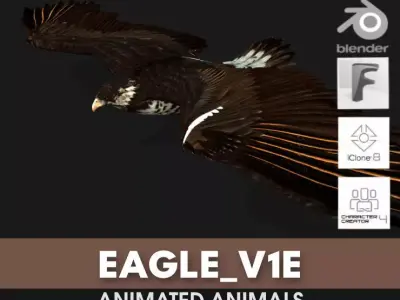 Eagle V1E 3D model