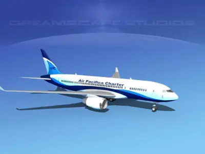 Boeing 787-8 Air Pacifica Charter 3D model
