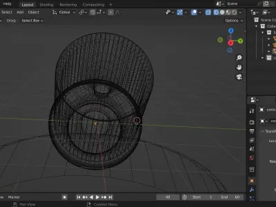 Conical Filter Free 3D model