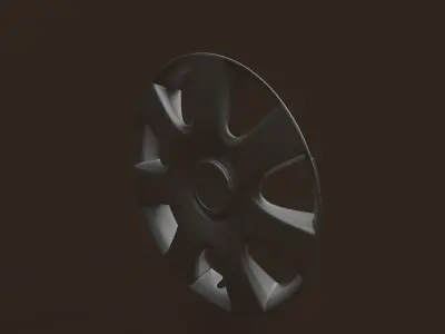 Hubcap wheel cover Free 3D model