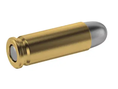 Bullet 32 LONG Low-poly 3D model