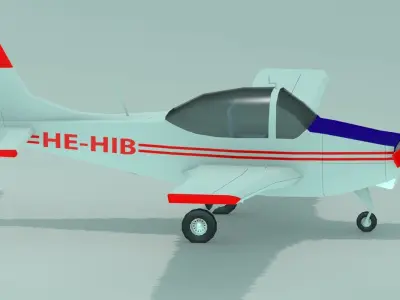 AS202 BRAVO  Low-poly 3D model
