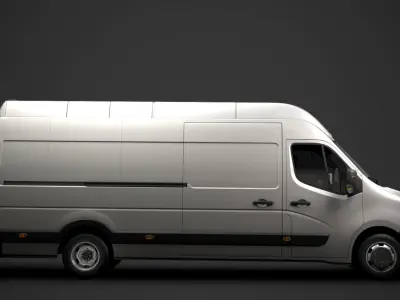 Renault Master L4H3 Van 2020 3D model
