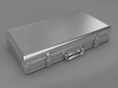 Poker Case 3D Model 3D model