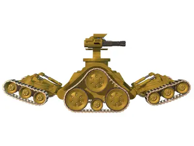 fighting robot 3D model