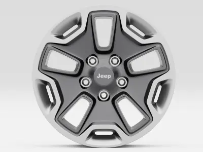 Jeep Wrangler 9118MG Rim 3D model