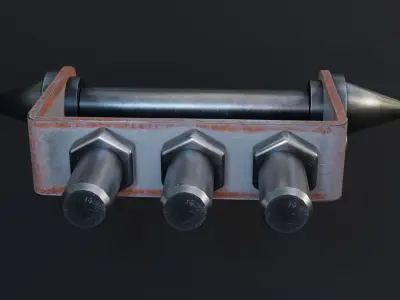 Punch - Game Ready - Low Poly PBR 3D Model Low-poly 3D model