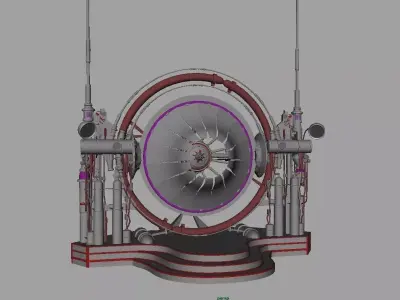 Time Machine 3D model