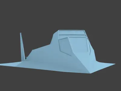 Northrop XST 3D print model