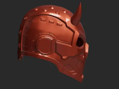 Cyber Demon Helmet 3D print model