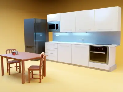 Kitchen Free 3D model order