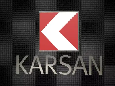 karsan logo 3D model