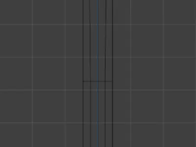 Ultra low poly metallic slayer fantasy sword game-ready asset Low-poly 3D model