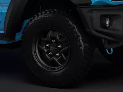 Suzuki Jimny Sierra JC 2019 wheel 3D model