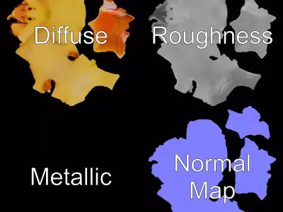 Cute Duckling model pack Low-poly 3D model