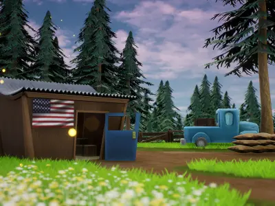 War Environment Whole Asset Set 3D model