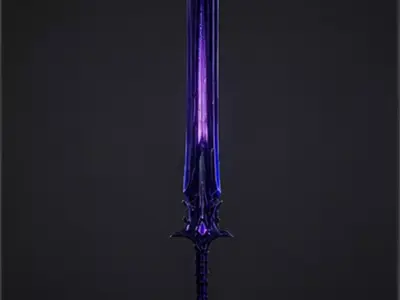 Eclipsefang Low-poly 3D model