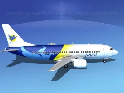 Boeing 737-300 MAI 3D model