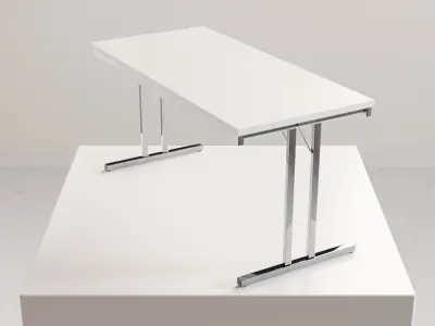 Folding Table for Architecture Free low-poly 3D model