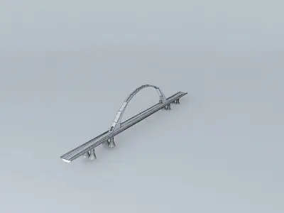 Puente Lusitania. Merida Free 3D model