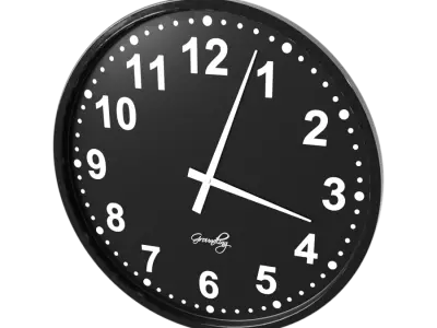  Clock Model, Black 