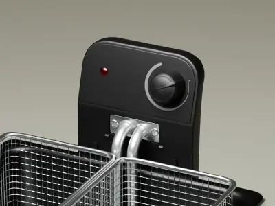 Deep Fryer 3D model
