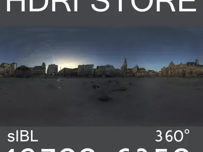 Groenplaats HDRi 3D model