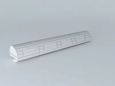 Atlantic Express SLEEPING CABIN Free 3D model