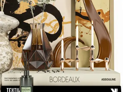 decorative set Vol005 Free 3D model