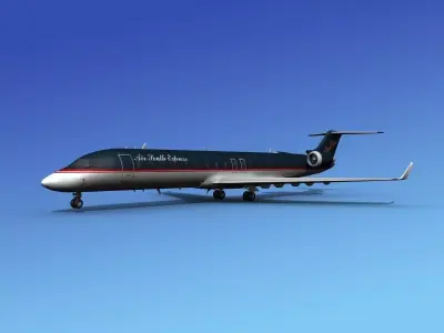 Bombardier CRJ700 Air South 3D model