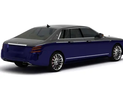 Maybach Royal Free 3D model
