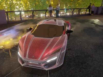 Lycan hypersport model Free 3D model