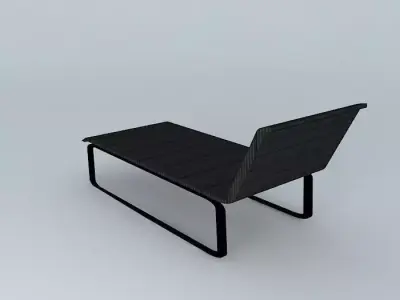 Lounger Marina Tidelli Free 3D model